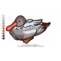 Bird Embroidery Design 89